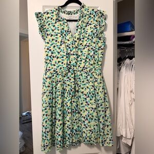 On 34th Floral Print Dress